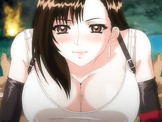 Минет от хентай брюнетки