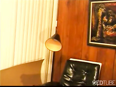 Хороший трах с большегрудой блондинкой