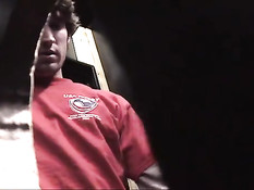 Парень дрочит в туалете магазина интимных товаров