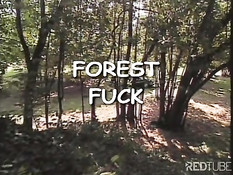 Короткое путешествие в лес для хорошего траха