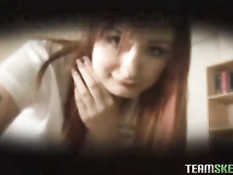 Рыжая шалава соблазнила преподавателя