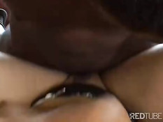 Чёрный член и латиноамериканская киска