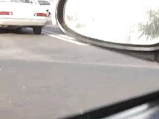 Ебля с грудастой уличной девкой