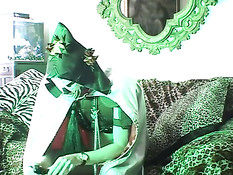 Эксперт по минету в чёрных кожаных сапогах