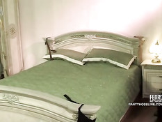 Бондаж уже в первую брачную ночь