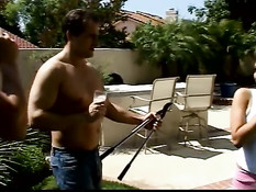 Два парня трахают одну общую знакомую