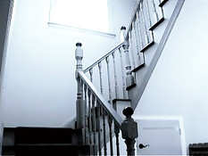 Развратную женщину выебли на лестнице