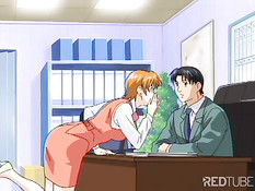 Развратные действия в офисе