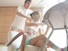 Молодёжные совокупления на кухне