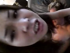 Эта девушка любит жёсткие формы секса