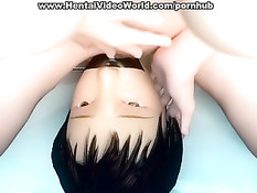 Она трахает связанного паренька