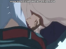 Хентай детка открывает все свои дырочки