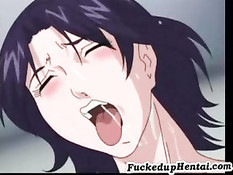 Девку трахают по собачьи и сперма вытекает из её жопы