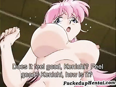 Хентай секс-сцена в раздевалке