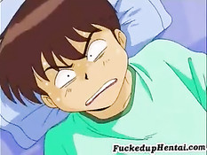 Хентай секс-сцена в раздевалке