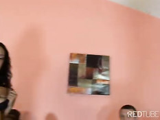 Хорошие чёрные девочки трахались с парнями