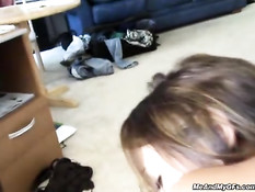 Проверил пизду любительницы Анджелины