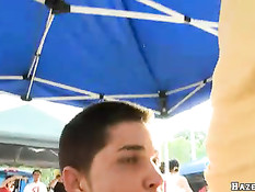 Гей игры в студенческом кампусе