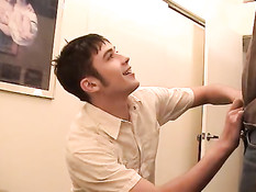 Сцены мужской любви с молодыми парнями