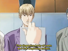 Хентай шлюхе сделали жёсткий ганг банг