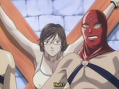 Хентай шлюхе сделали жёсткий ганг банг