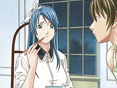 Хентай шлюхе сделали жёсткий ганг банг