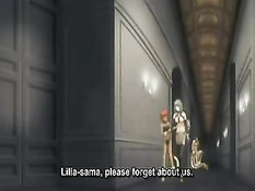 Аниме шлюхе залили спермой её пизду