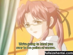 Рыжая хентай учительница выебанная в рот