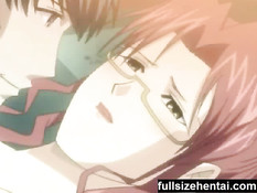 Рыжая хентай учительница выебанная в рот