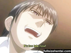 Рыжая хентай учительница выебанная в рот