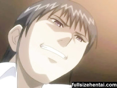 Рыжая хентай учительница выебанная в рот