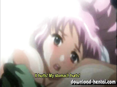 Хентай медсестра получает вибратор во влагалище