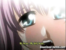 Хентай медсестра получает вибратор во влагалище