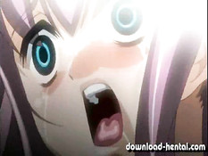 Хентай медсестра получает вибратор во влагалище