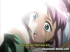 Хентай медсестра получает вибратор во влагалище