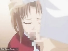 Жёсткий секс молодой хентай парочки