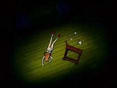 Грязная горничная хентай трахается с хозяином