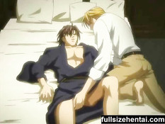 Горячие поцелуи хентай геев