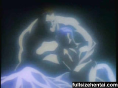 Хентай гей жёстко трахает парня в анус