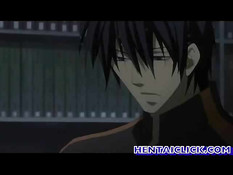 Аниме гей целуется с другом в библиотеке