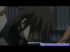 Аниме гей целуется с другом в библиотеке