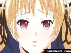 Хентай студентку трахают сзади