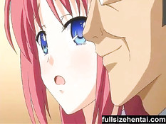 Хентай студентку трахают сзади