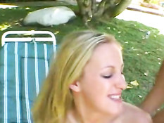 Анальные ласки для красивой блондинки