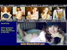 Студентку Машу выебали на домашнем кресле