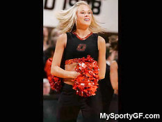 Эротические фотографии молоденьких спортивных болельщиц