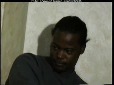 Негру досталась добыча в виде сисястой чёрной тёлки