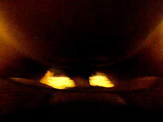 Хороший домашний минет от очкастой жены в чепце