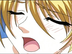 Трахнул девушку с голубыми волосами