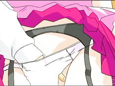 Трахнул девушку с голубыми волосами